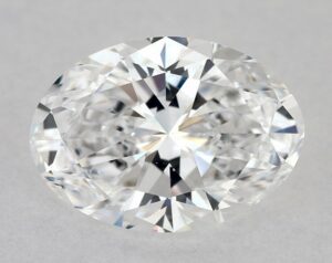 Natural 1.33 Carat D VS1 Oval Diamond
