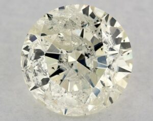Natural 1.72 Carat M Round Diamond