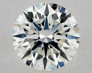 Natural 0.9 Carat I VVS2 Round Diamond