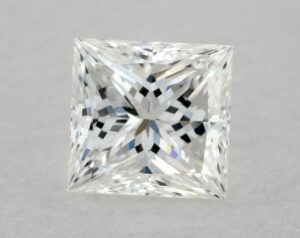 Natural 0.5 Carat F VS1 Princess Diamond