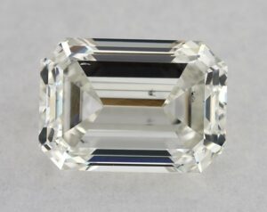 Natural 0.72 Carat J SI1 Emerald Diamond