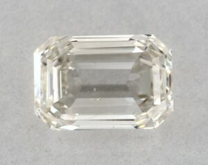 Natural 0.5 Carat L SI1 Emerald Diamond
