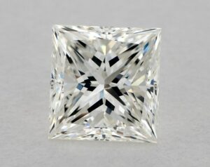 Natural 1 Carat I SI1 Princess Diamond