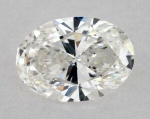 Natural 0.73 Carat G VS2 Oval Diamond