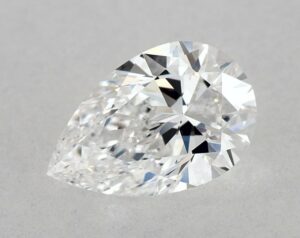 Natural 0.62 Carat D VVS1 Pear Diamond