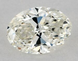 Natural 1.01 Carat J VS1 Oval Diamond