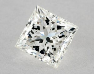 Natural 0.52 Carat I VS1 Princess Diamond