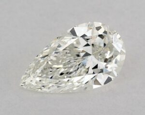 Natural 1.05 Carat H SI1 Pear Diamond