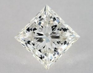 Natural 1.53 Carat J VS1 Princess Diamond