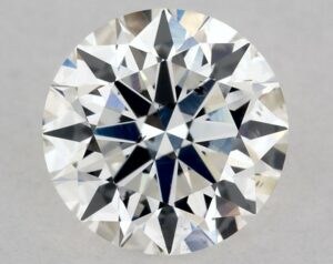 Natural 0.71 Carat F SI1 Round Diamond