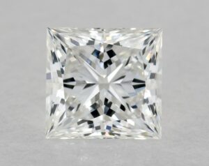 Natural 0.51 Carat G VS1 Princess Diamond