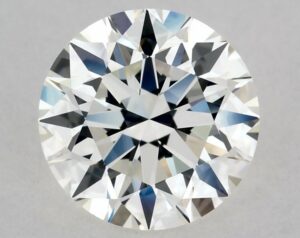 Natural 0.9 Carat H VVS2 Round Diamond