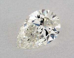 Natural 0.9 Carat J SI1 Pear Diamond