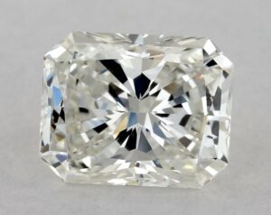 Natural 0.73 Carat H VVS1 Radiant Diamond