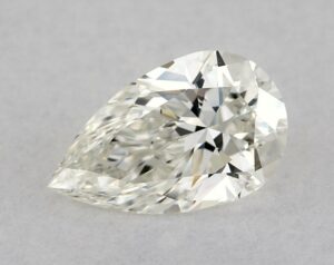 Natural 0.54 Carat I VS2 Pear Diamond