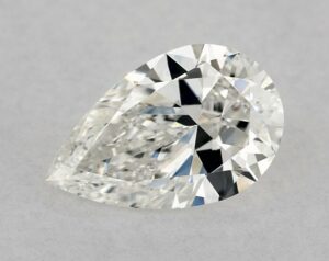Natural 0.7 Carat G VS1 Pear Diamond