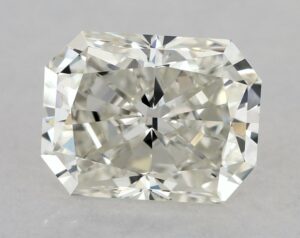 Natural 1 Carat J VVS2 Radiant Diamond