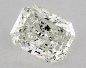 Natural 2.01 Carat J VS2 Radiant Diamond