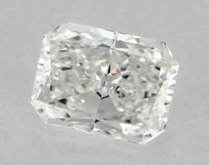 Natural 0.5 Carat F VS1 Radiant Diamond