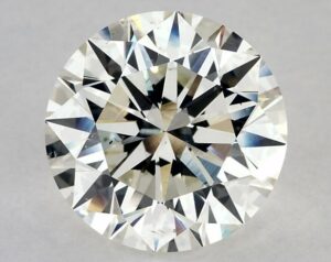 Natural 5.01 Carat J SI1 Round Diamond