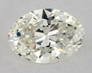 Natural 1 Carat K VVS2 Oval Diamond
