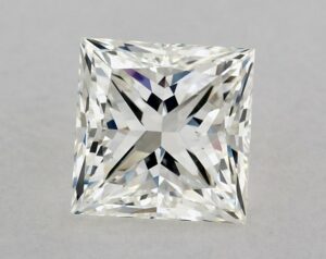 Natural 1.51 Carat I VVS2 Princess Diamond