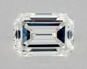 Natural 0.8 Carat F VVS2 Emerald Diamond