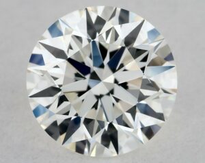 Natural 0.72 Carat I VVS1 Round Diamond