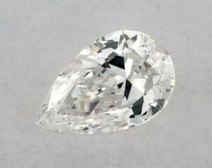 Natural 0.5 Carat D VS1 Pear Diamond