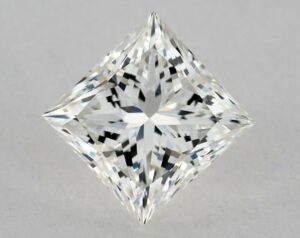 Natural 0.7 Carat J VS1 Princess Diamond