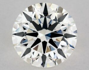 Natural 3.59 Carat H VVS1 Round Diamond