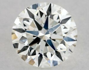 Natural 0.9 Carat H VS1 Round Diamond