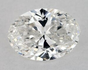 Natural 0.83 Carat D SI1 Oval Diamond