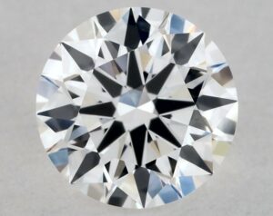 Natural 0.53 Carat E VVS2 Round Diamond