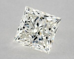 Natural 2 Carat K VVS2 Princess Diamond