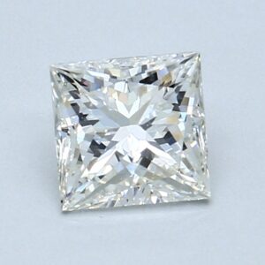 Natural 0.91 Carat I VS2 Princess Diamond