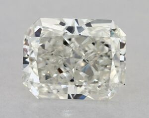 Natural 1.5 Carat J VS2 Radiant Diamond