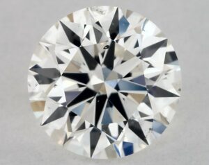 Natural 1.01 Carat H SI1 Round Diamond