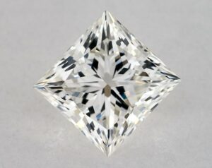 Natural 1.71 Carat J VVS2 Princess Diamond