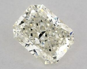 Natural 1.03 Carat L SI1 Radiant Diamond
