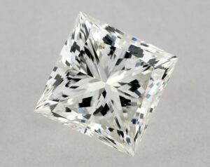 Natural 1 Carat J IF Princess Diamond