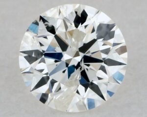 Natural 0.53 Carat I Round Diamond