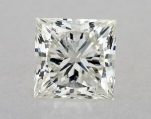 Natural 1 Carat J SI1 Princess Diamond