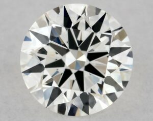 Natural 0.6 Carat H VS1 Round Diamond