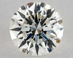 Natural 2.01 Carat J VS1 Round Diamond