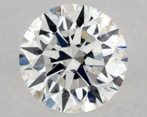 Natural 0.5 Carat H SI1 Round Diamond