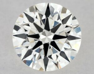 Natural 0.71 Carat I VVS1 Round Diamond