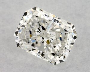 Natural 0.9 Carat G VVS2 Radiant Diamond