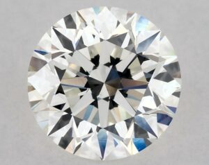 Natural 1 Carat H VS1 Round Diamond