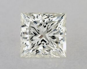 Natural 2.04 Carat J SI1 Princess Diamond